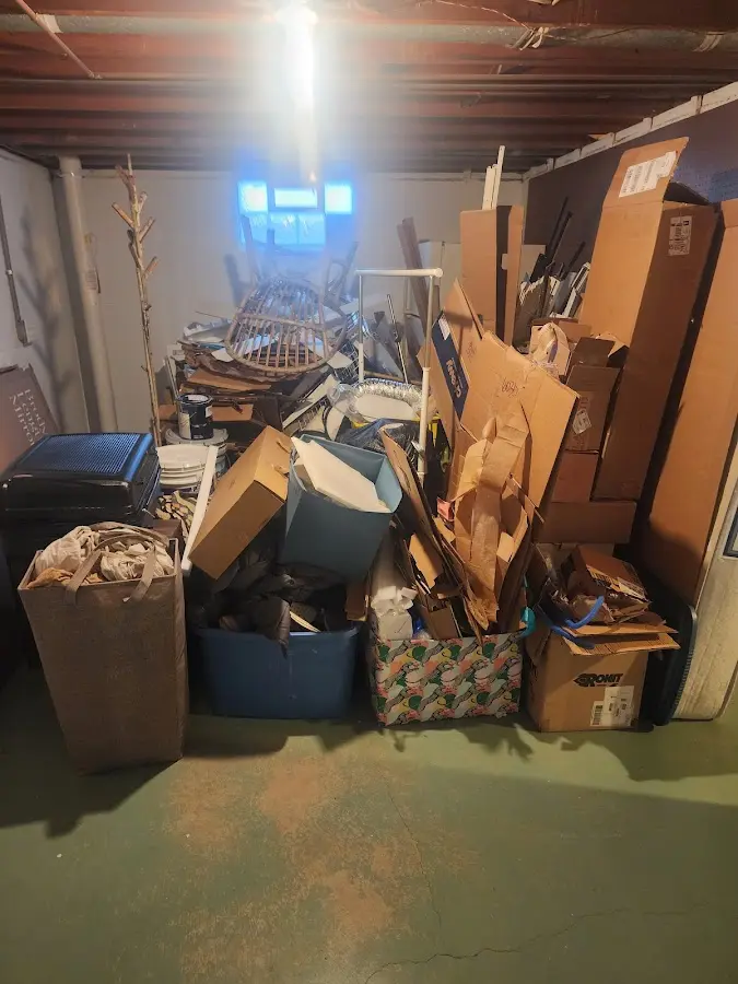 Roll-off dumpster container at job site for Construction Dumpster Rental in Travelers Rest